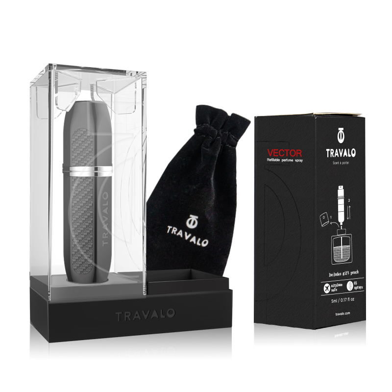 Travalo Vector Perfume Atomizer-Black