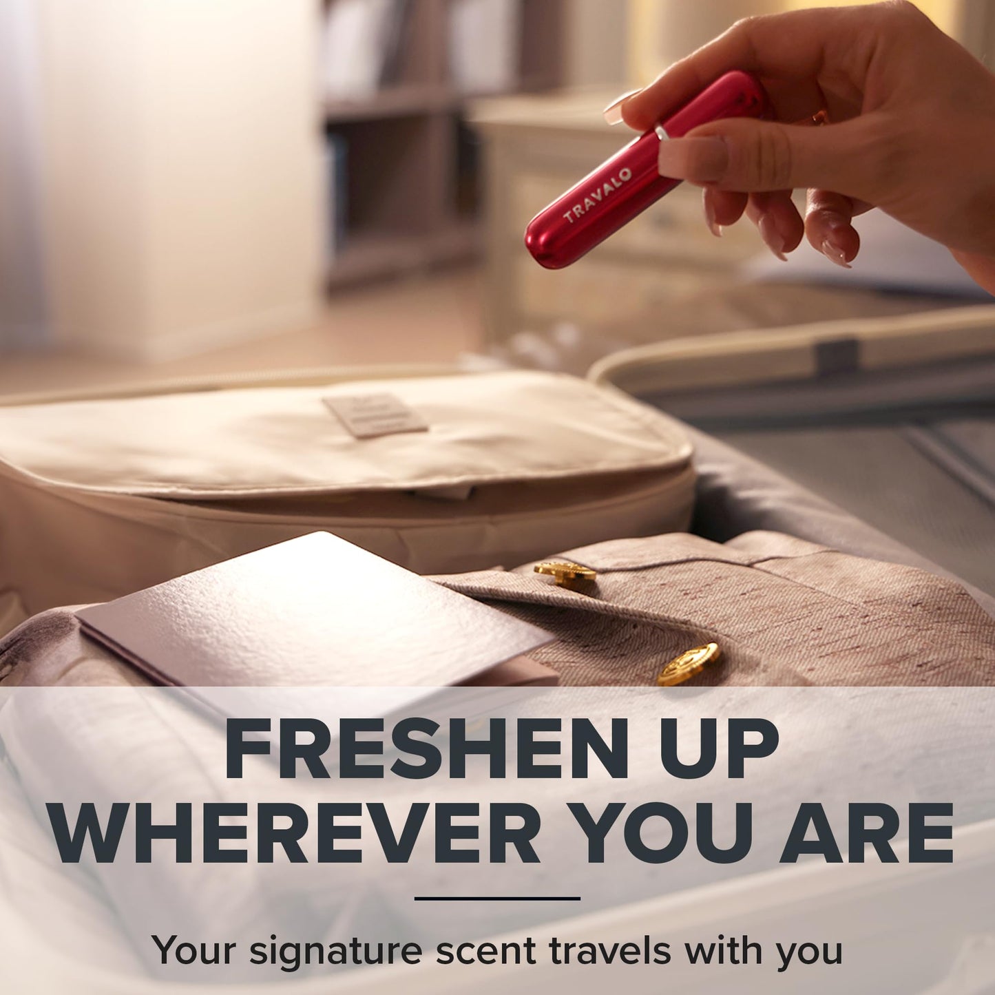 Travalo Classic Perfume Atomizer-Black