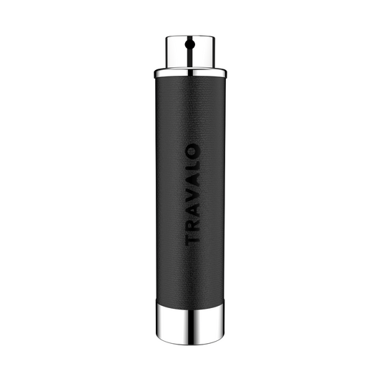 Travalo Walzer Refillable Perfume Atomizer - Black Leather