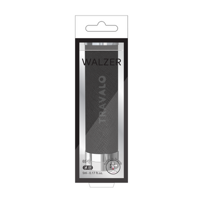 Travalo Walzer Refillable Perfume Atomizer - Black Leather