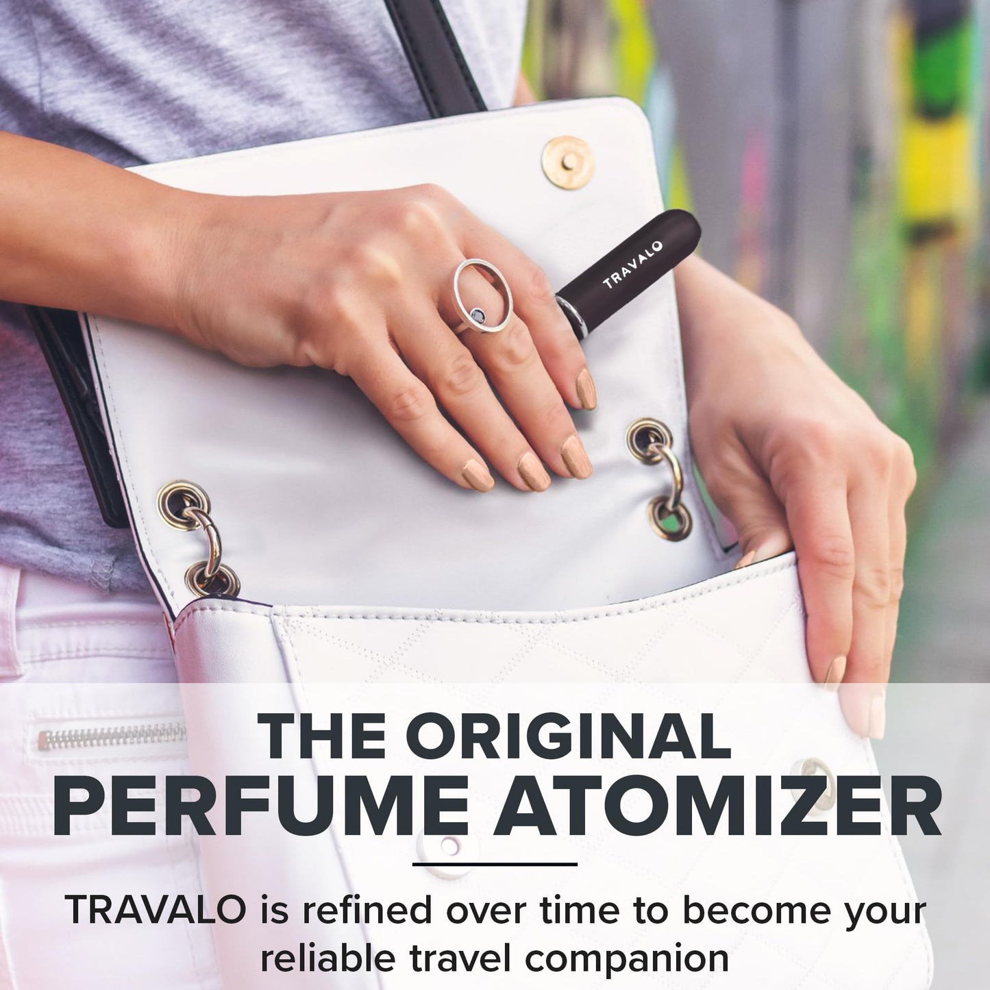 Travalo Classic Perfume Atomizer-Black