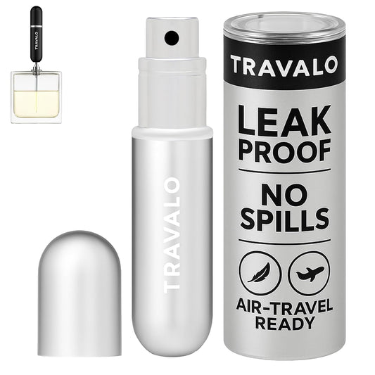 Travalo Classic HD Perfume Atomizer - Silver 0.17oz
