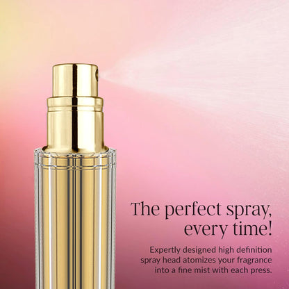 Travalo Bijoux Oval Refillable Atomizer - Gold