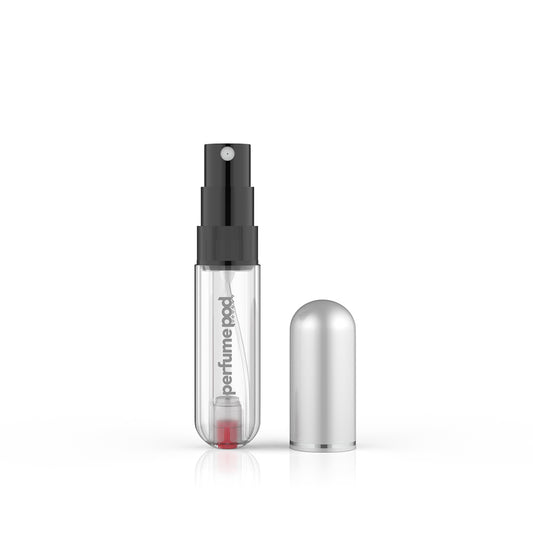 Travalo Pod Pure Perfume Atomizer - Silver Lid